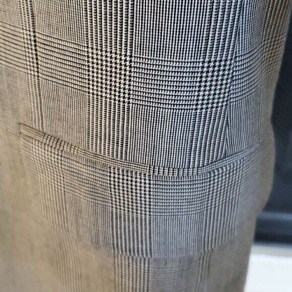 HICKEY-FREEMAN Houndstooth Jacket - Size 41 Short - Picture 4 of 8